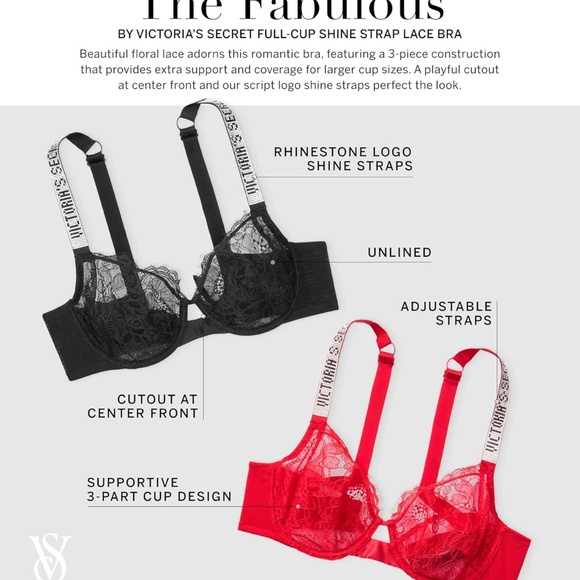 Victoria secret red mesh bra new - Picture 2 of 4